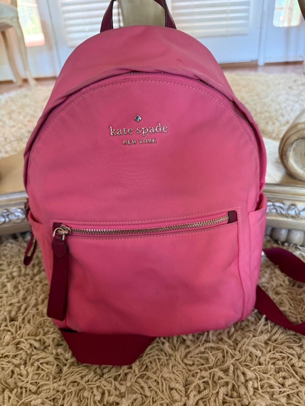 Kate Spade New York Chelsea Medium Nylon Backpack Pink